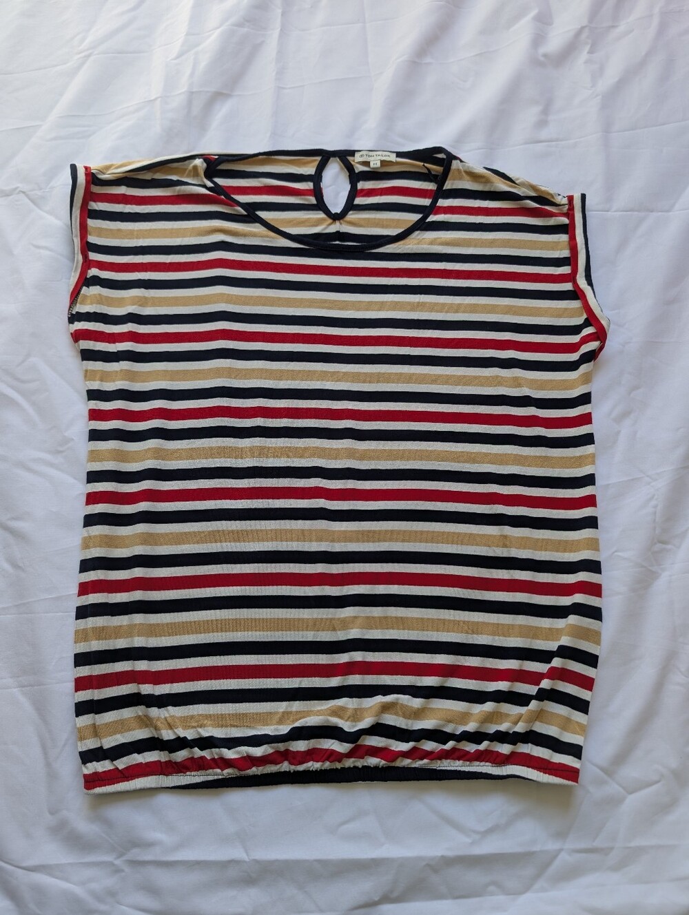 Tom Tailor Striped Blouse - Medium